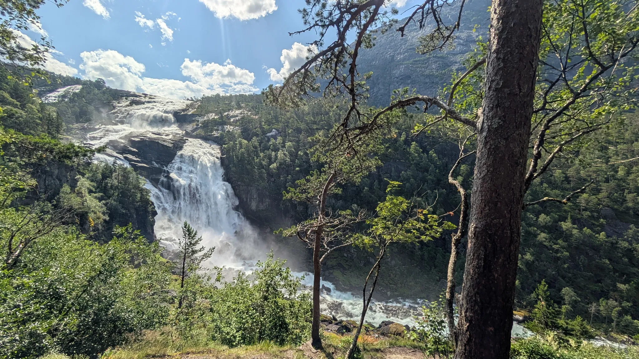 Quatre Cascades - Husedalen